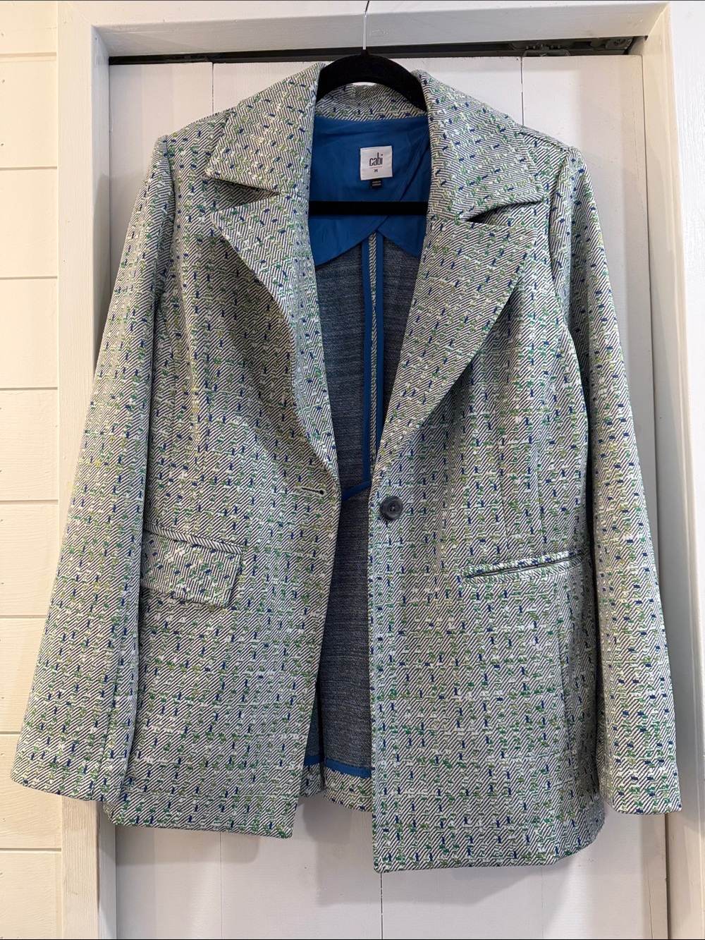 CAbi Tweed Blazer Jacket